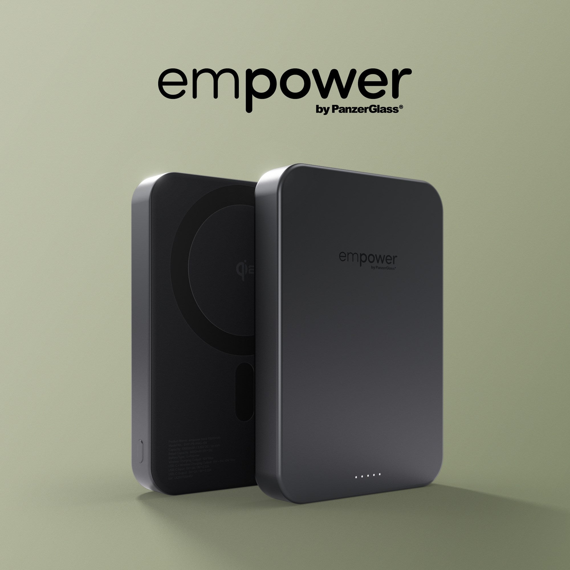 empower by PanzerGlass® empower Bank | 10000mAh | Weltall Schwarz